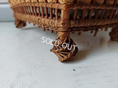 画像7: アンティーククッション付バスケット