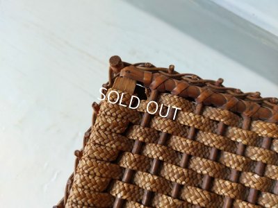 画像18: アンティーククッション付バスケット