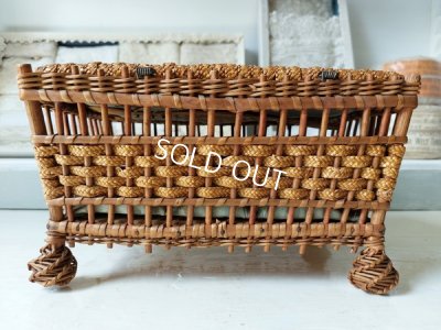 画像3: アンティーククッション付バスケット