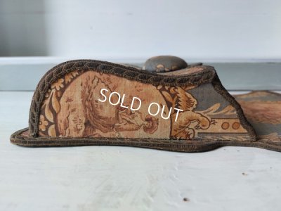 画像8: アンティークカルトナージュクッション付ケース