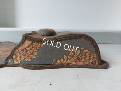 画像9: アンティークカルトナージュクッション付ケース