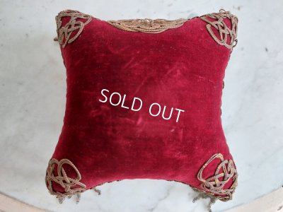 画像6: アンティークグローブドマリエクッション