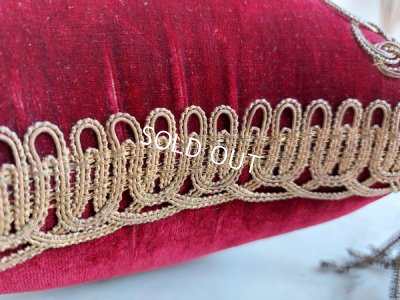 画像10: アンティークグローブドマリエクッション