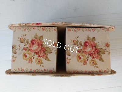 画像7: ローズ柄カルトナージュボックス