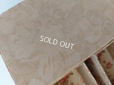 画像9: ローズ柄カルトナージュボックス