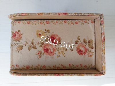 画像5: ローズ柄カルトナージュボックス