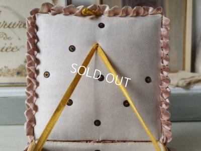 画像13: アンティーク花柄刺繍レース装飾ボックス