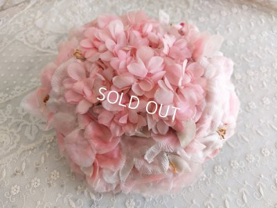 画像2: アンティーク布花ハット