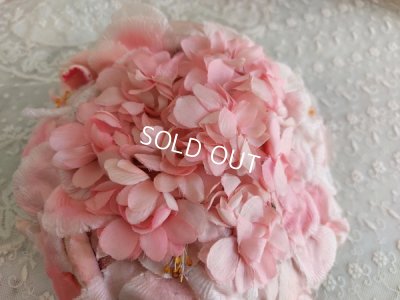 画像3: アンティーク布花ハット