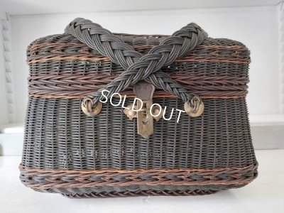 画像5: アンティークダブルハンドルバスケット