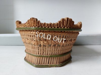 画像6: フレンチファブリック装飾バスケット