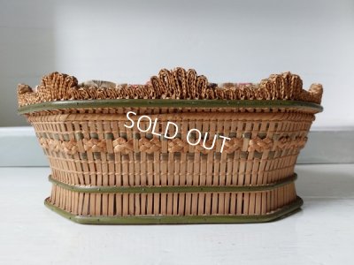 画像7: フレンチファブリック装飾バスケット