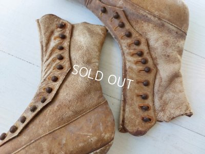 画像9: ヴィクトリアンボタンアップブーツ