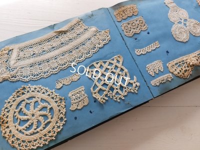 画像2: アンティークレースサンプラーブック