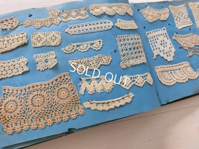 画像12: アンティークレースサンプラーブック