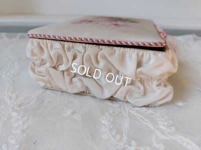 画像10: アンティーク布ボックス