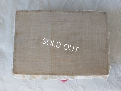 画像13: アンティーク布ボックス