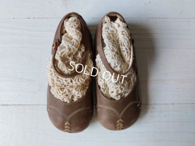 画像2: アンティークベビーシューズ