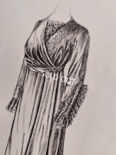 画像18: アンティークモードデッサンブック