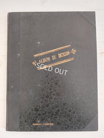 画像2: アンティークモードデッサンブック