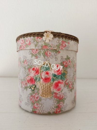 画像2: アンティークカルトナージュボックス