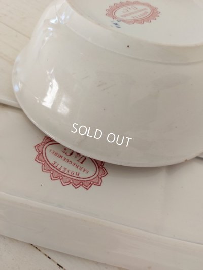 画像3: サルグミンヌ U&C ロゼットリボン柄ソープディッシュセット