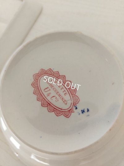 画像16: サルグミンヌ U&C ロゼットリボン柄ソープディッシュセット