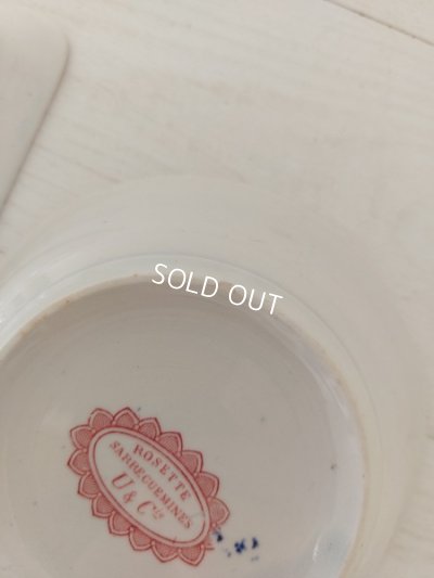 画像17: サルグミンヌ U&C ロゼットリボン柄ソープディッシュセット