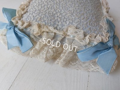 画像2: アンティークレースクッション