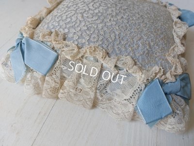 画像5: アンティークレースクッション