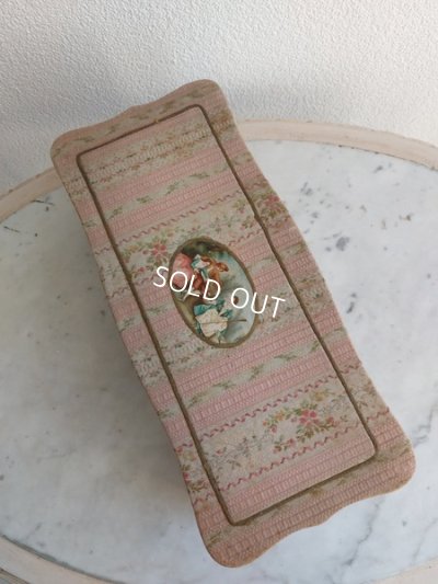 画像8: アンティークカルトナージュボックス