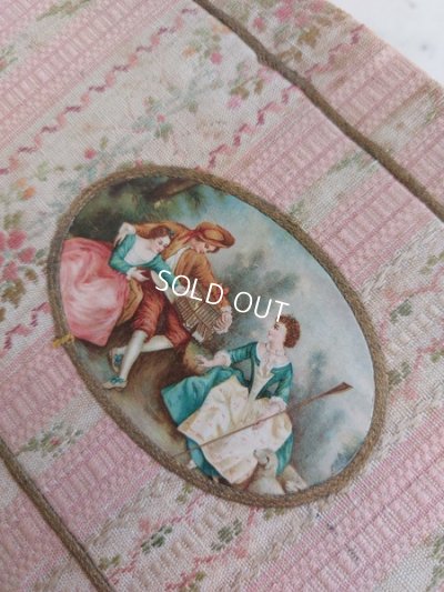 画像9: アンティークカルトナージュボックス