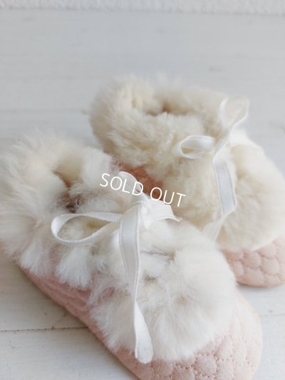 画像4: アンティークピンクベビーシューズ