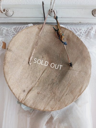 画像7: アンティーク布花ハット