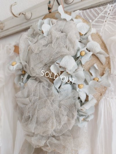 画像5: アンティーク布花ハット