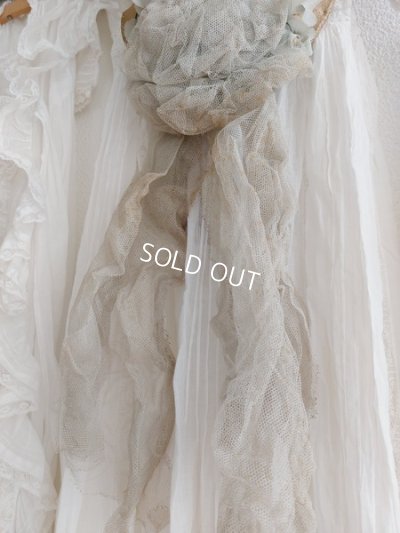 画像14: アンティーク布花ハット