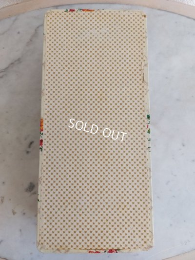 画像7: アンティーク花柄カルトナージュボックス