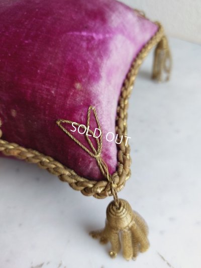 画像4: アンティークグローブドマリエクッション