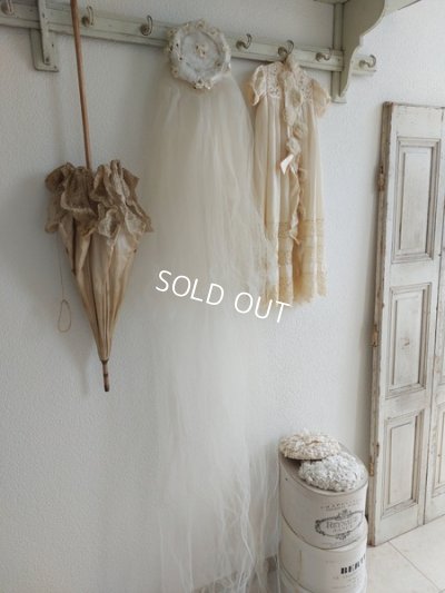 画像10: アンティークベール付きハット