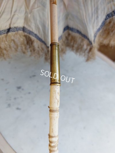 画像9: アンティークシルクパラソル