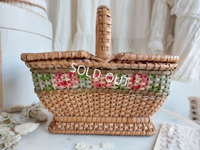 画像7: アンティークローズバスケット