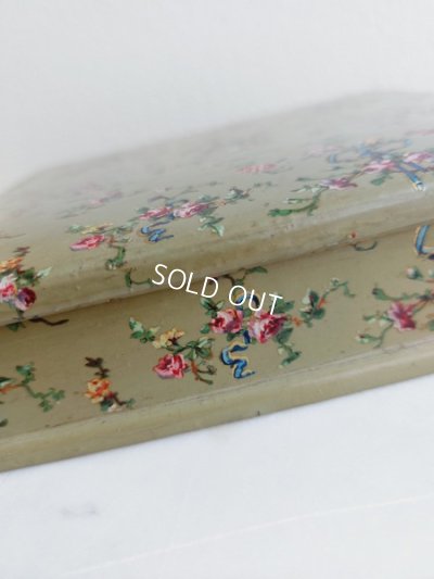 画像10: アンティークパピエマシェボックス