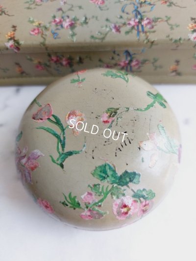 画像14: アンティークパピエマシェボックス