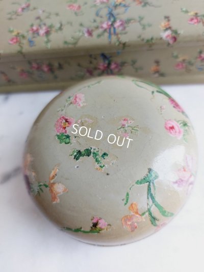 画像15: アンティークパピエマシェボックス