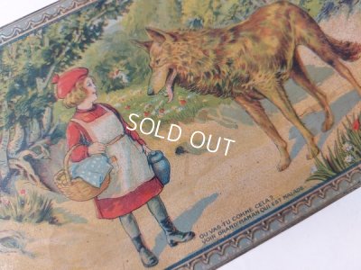 画像2: 赤ずきんちゃんパニエ缶