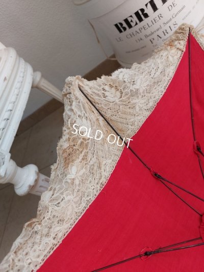 画像16: アンティークレースパラソル
