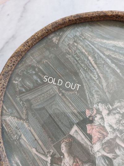 画像4: アンティークガラス付きカルトナージュボックス