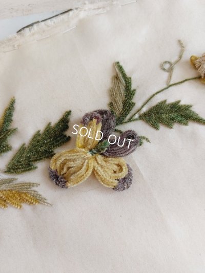 画像3: アンティークパンジーのモールワーク