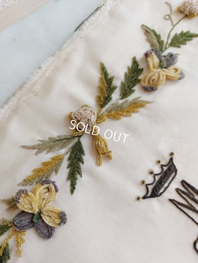 画像7: アンティークパンジーのモールワーク