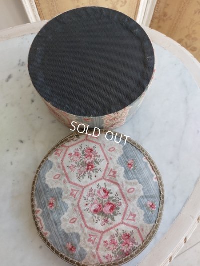 画像12: アンティークローズ柄カルトナージュボックス